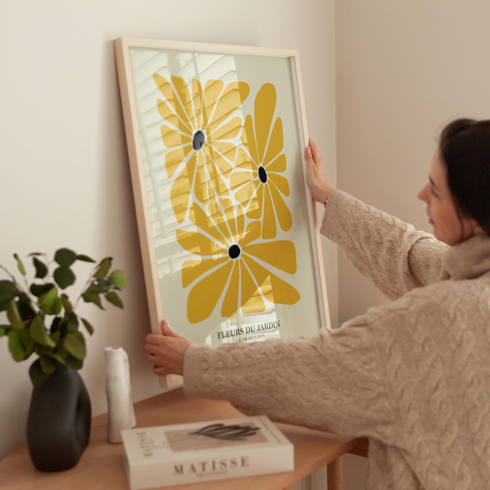 Henri Matisse Flower Art Print Set, Gallery Wall Art Set, Set of 3 ...