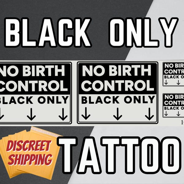 Bnwo Temporary Tattoo - Etsy