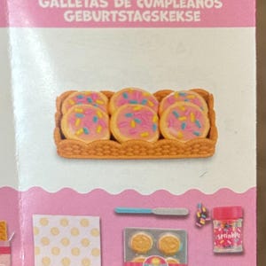 Miniverse Make It Mini Cafe Series 3 Birthday Cookies Kit