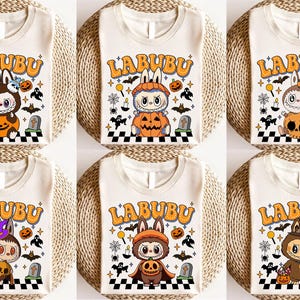 Funny Pumpkin Doll ClipArt, Monster Doll Summerween Png Bundle, Kawaii Monsters Halloween PNG, Witch Png, Cute Pumpkin Png Sublimation