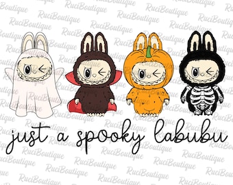 Just a Spooky Png, Funny Monsters Summerween Png, Trendy Dolls Halloween PNG, Kids Halloween Shirt Design, Pumpkin Png, Halloween Ghost Png