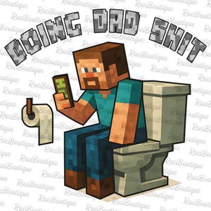 Doing Dad Shit Png, Videospiel Vatertag, Rad Papa Png, Rad Wie Papa Png, Geschenk für Papa, lustiger Papa Png, Vatertag Png, Papa Witze