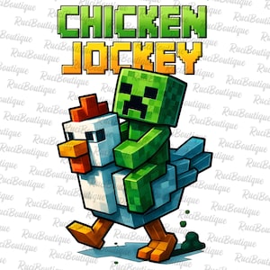Cute Gaming Shirt Design, Funny Game Character Png, Funny Gamer Png, Gaming Png, Funny Riding Chicken Png,Gamer Shirt Png, Gift For Gamers