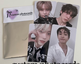 Fotocard personalizzate lucide