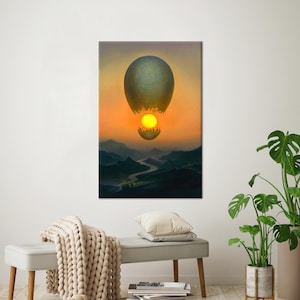 Vladimir Kush Canvas Print: Surreal Landscape Art, Modern Wall Decor