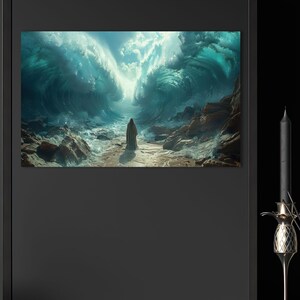 Bible Scene Wall Art,Religious Canvas Art,Modern Printed,Christmas Gifts,Boho Wall Decor,Halloween Decor Art,Framed Canvas,Bridesmaid Gifts,Christmas Decor Art,Wall Decoration,Wedding Decor Art,Minimalist Wall Art,3D Canvas,