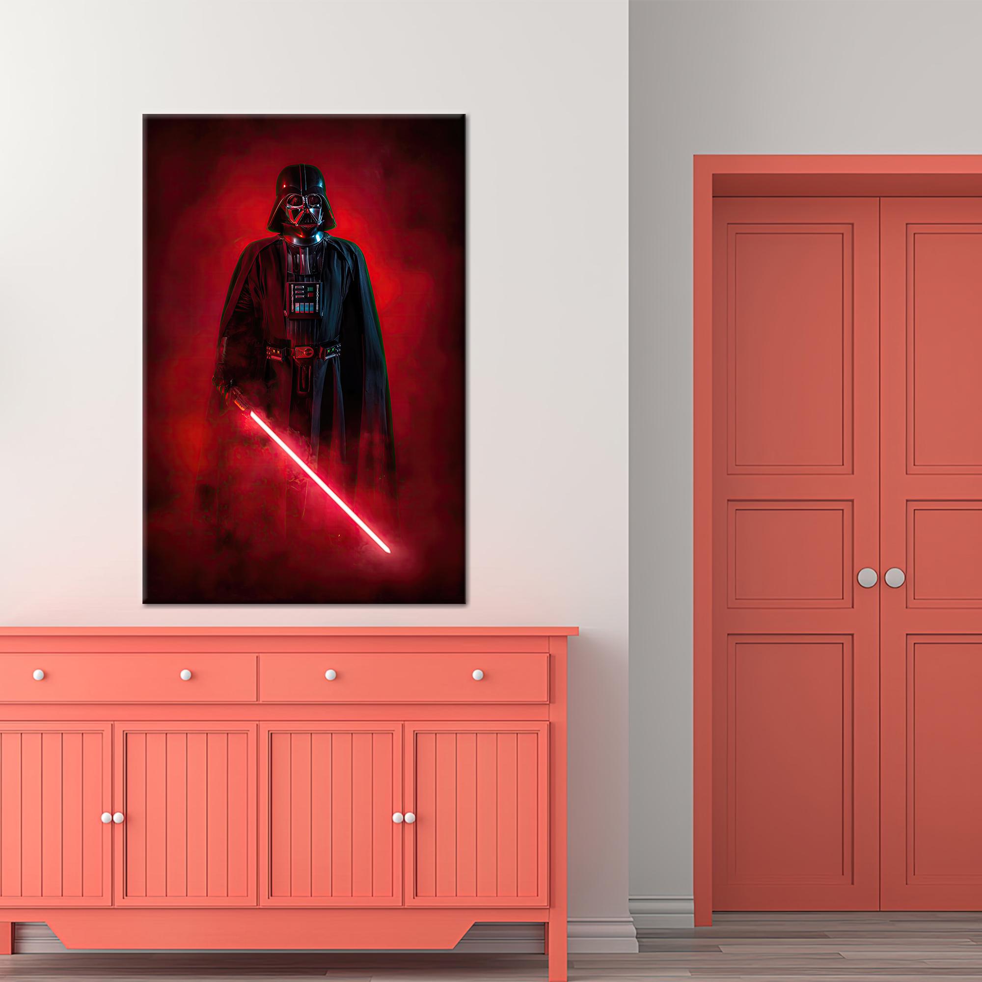 Star Wars Canvas Art: Darth Vader 3D Print, Man Cave Decor