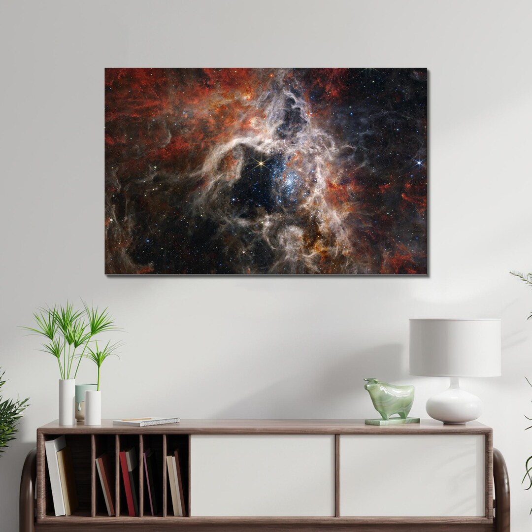 Tarantula Nebula Canvas Art: NASA Space Gallery Wall Decor - Etsy