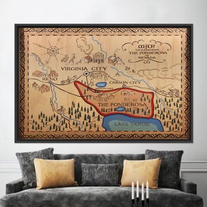 Weltkarte Wandbild, moderne Wandkunst, Leinwand Wand-Dekor, Mittelerde Karte, Karte Leinwand Wand-Kunst, Wohnkultur, Schlafzimmer-Wand-Dekor, Wand-Dekor,