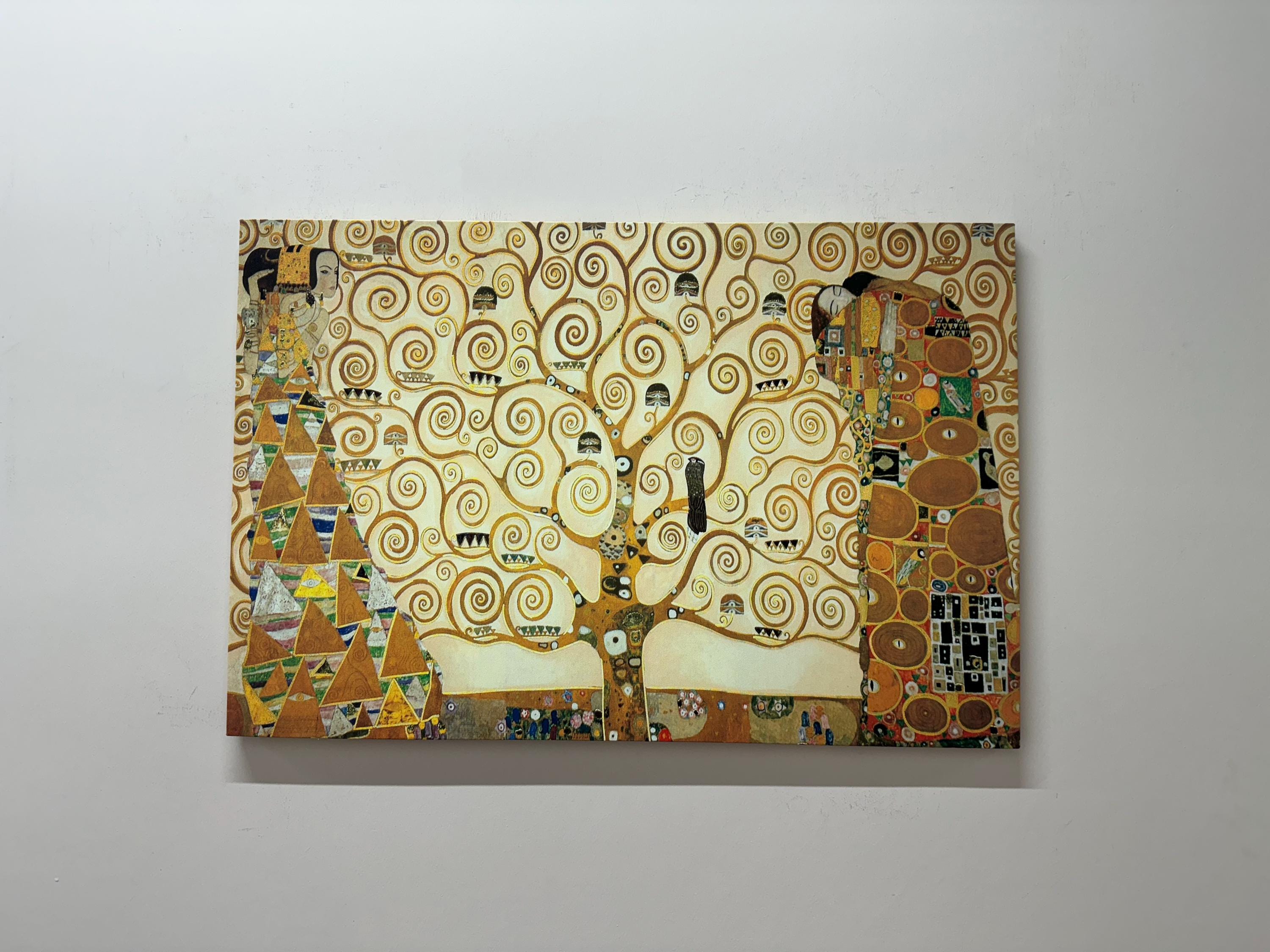Stretched Framed Tree of Life canvas prints Split print Gustav Klimt home art | Australia