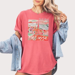 Henri Matisse Art Shirt: Comfort Colors Graphic Tee, Art Lover Gift