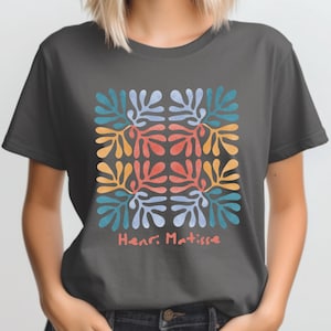 Comfort Colors Matisse Art Shirt, Unique Gifts for Her Birthday, Art Lover Gifts, Famous Painting Shirt, Gift for Artist Shirt, Graphic Tees