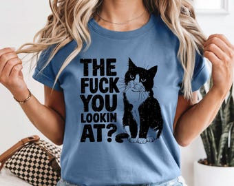 Sarkastisches Katzen T-Shirt: Lustiges Katzen Liebhaber Geschenk