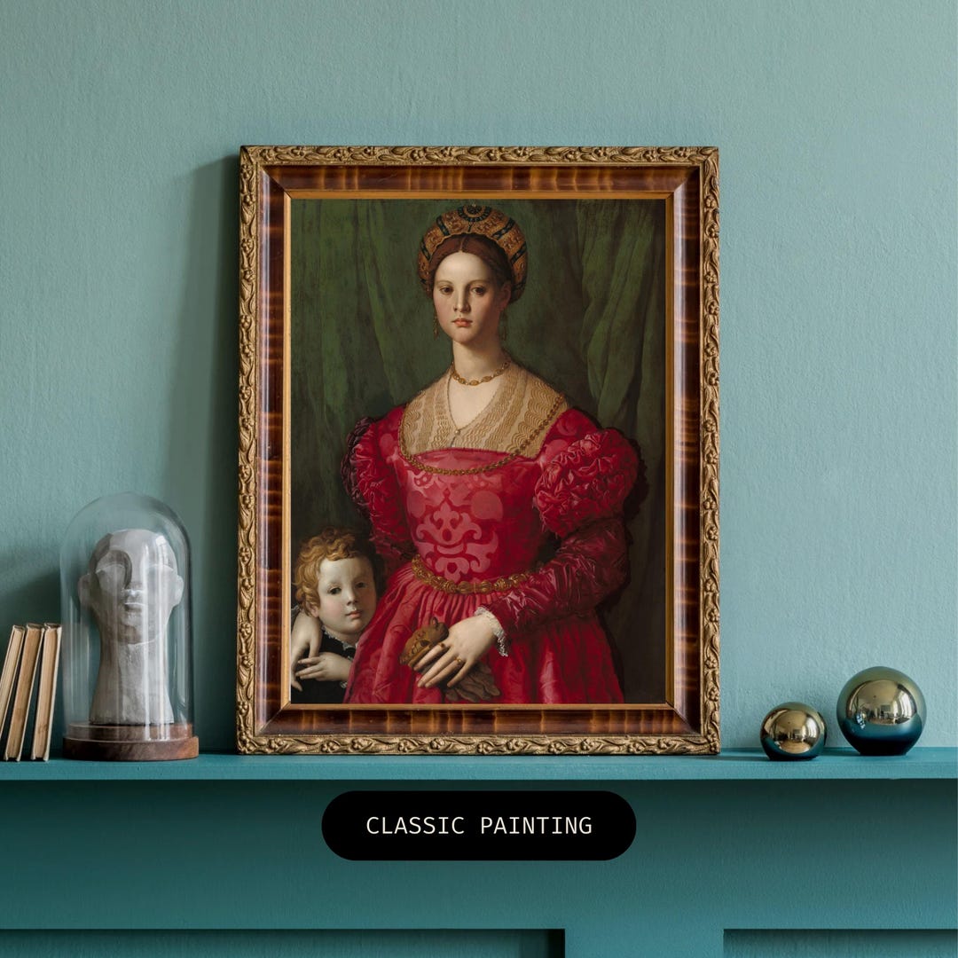 Digital Wall Art Print Renaissance Wall Art Vintage Painting Wall Decor ...