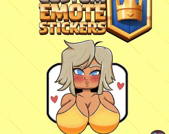 Custom Healer Clash Royale Sticker