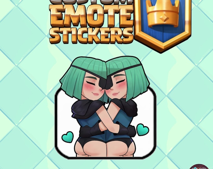 Custom Rascals Clash Royale Sticker