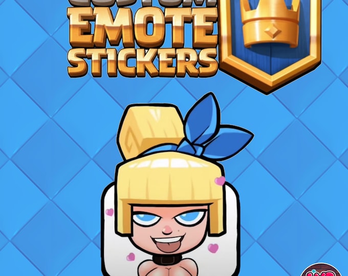 Custom Dagger Dutchess Clash Royale Sticker