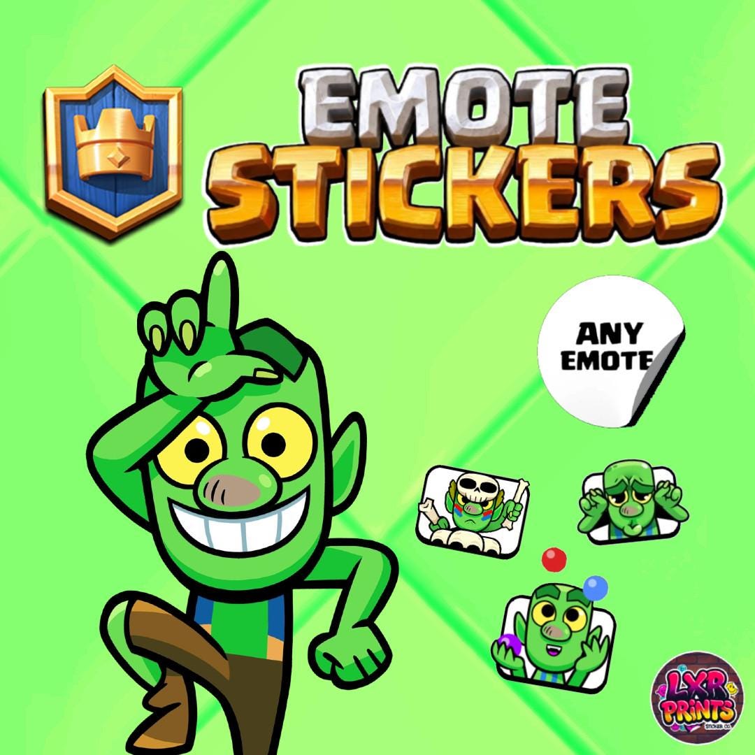 Clash Royale Emote - Etsy New Zealand