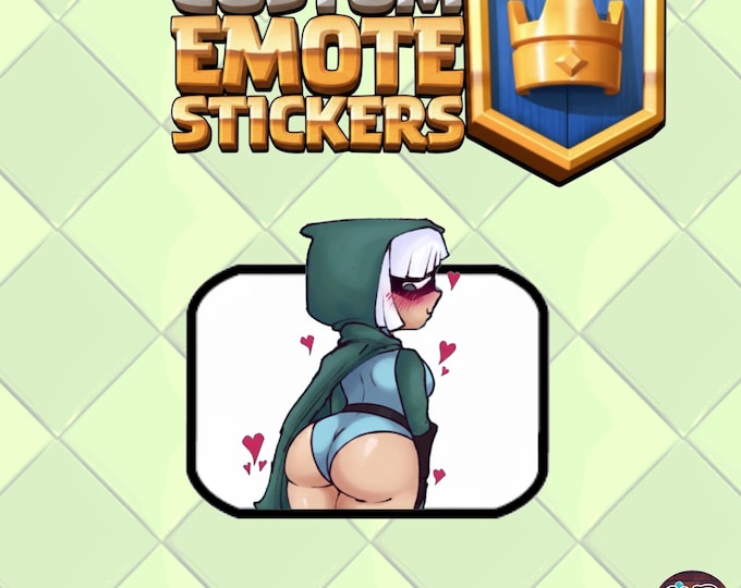 Custom Bandit Clash Royale Sticker