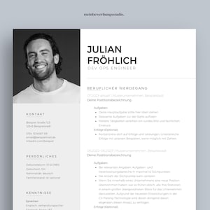 Plantillas de aplicación optimizadas para ATS CV y carta de presentación | Diseño Profesional | Estructura tabular | Plantillas de Canva | planta baja