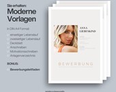 Lebenslauf Vorlage | German Resume Template | Canva CV | Bewerbungsvorlage | Modern & Professionell | 2026