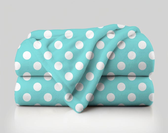 Green Polka Dot Blanket