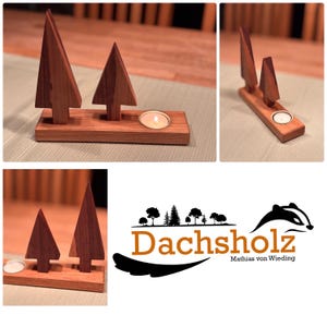 winter tealight holder