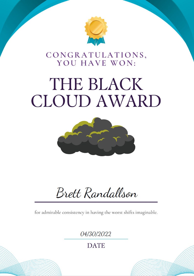 30 Nurse or Medical Superlative Award Certificates PDF Download Etsy