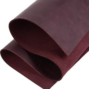 Feuilles en cuir véritable rouge pour travaux manuels, carré en cuir de 2 mm d'épaisseur, morceaux de cuir de vachette épais carrés, feuilles en cuir pour travaux manuels créatifs