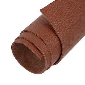 Light Brown Cowhide Leather Sheet: 12&#39;&#39;X24&#39;&#39; Full Grain Tooling Leather