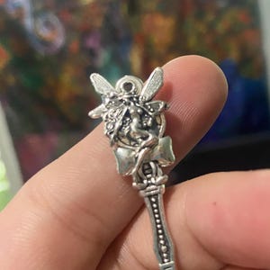 Fairy Silver Mini Spoon Pendent Minature Spoons