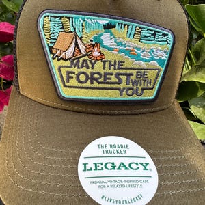 May the Forest be with you patch SnapBack hat