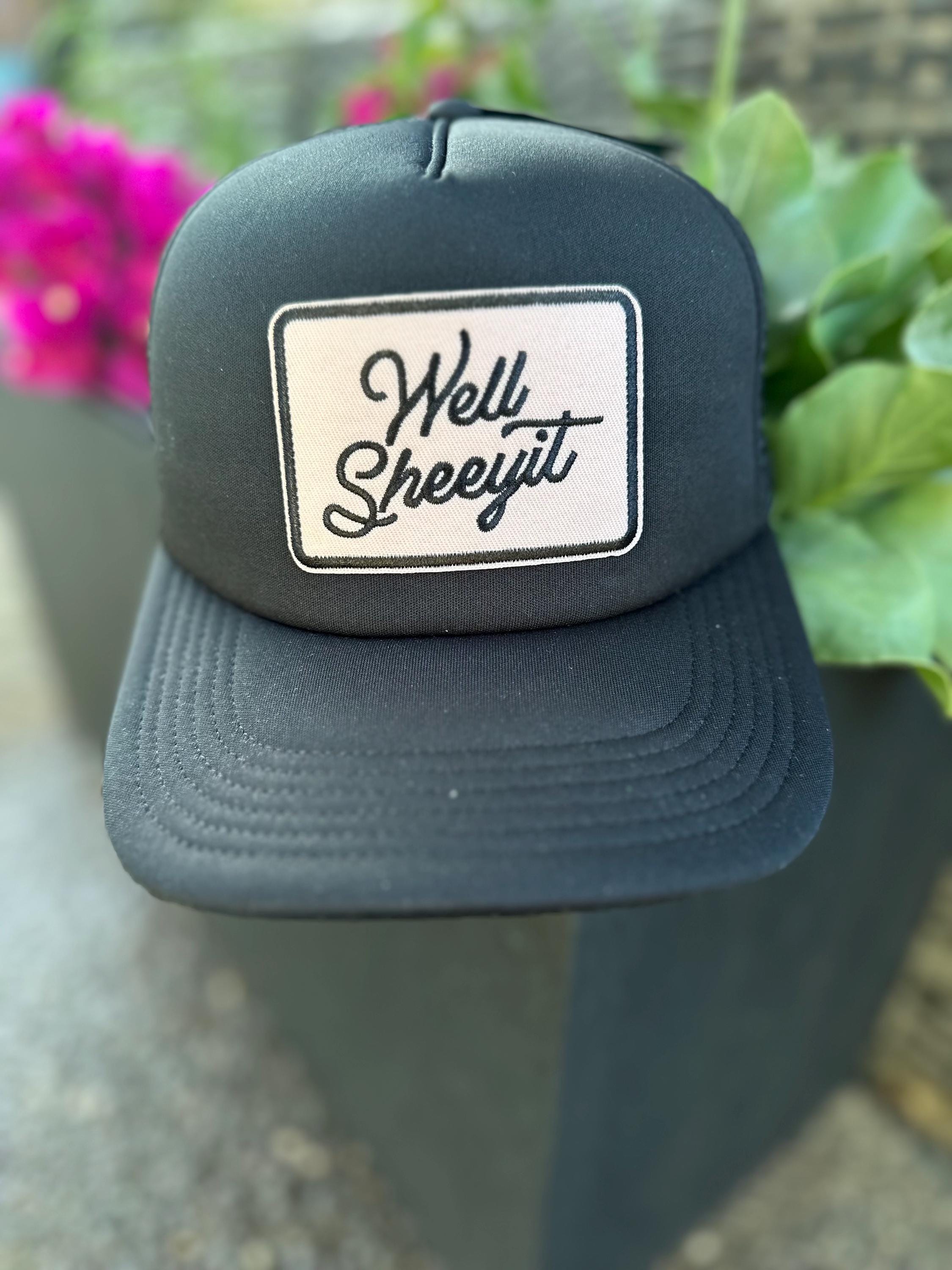 Well Sheeyit Trucker Snapback Patch Hat - Etsy display picture 1