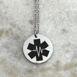 EMS Star of Life Necklace