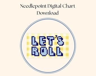 Retro Gepäckanhänger 13 Mesh Nadelspitzen: Let's Roll PDF Anleitung (3,3x2)