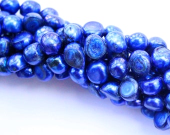 Perle Barocche Naturali D'acqua Dolce Multicolori Da 8-9 Mm - Foto 13