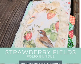 Afdrukbaar Junk Journal-tutorial, Crafting Kit, Digitale sjablonen, Ephemera, Ideeën voor creatieve tijdschriften, DIY-project