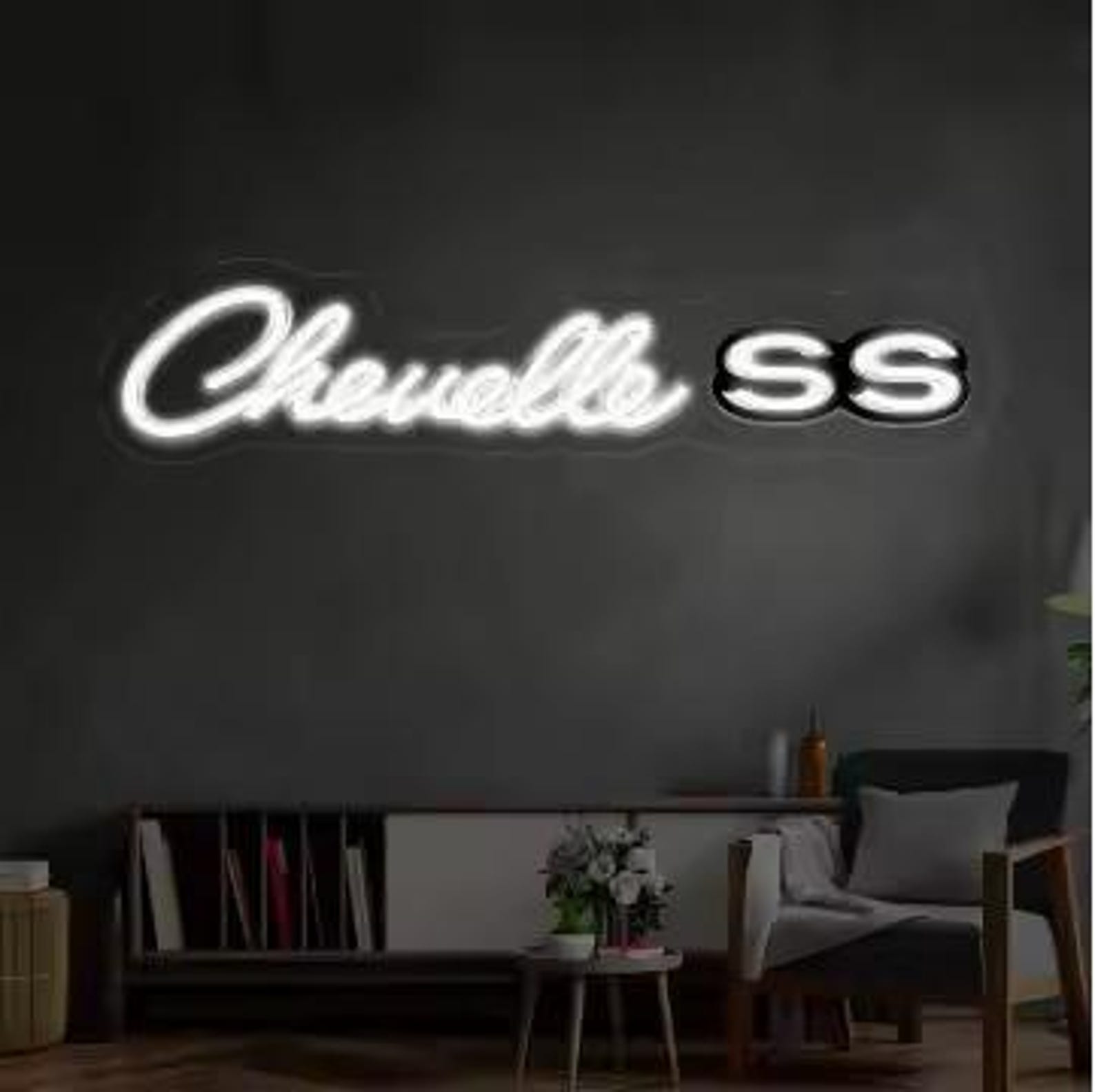 Chevrolet Chevelle SS 20 Inch X 5 Inch Neon Sign - Etsy