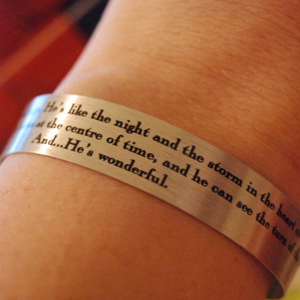 Doctor Who - He's Wonderful Bracelet