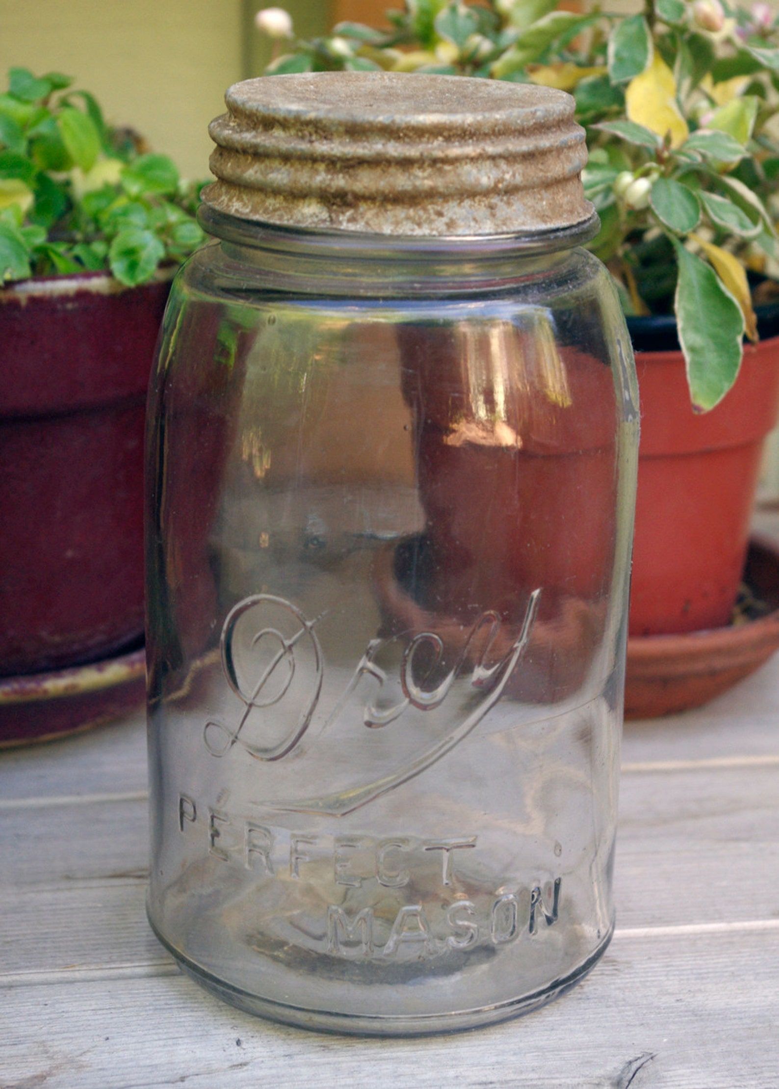 Drey Perfect Mason Jar Quart Vintage Canning Jar Inventory Etsy