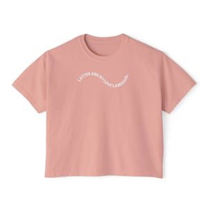 Love for Lattes Women&#39;s Boxy Tee