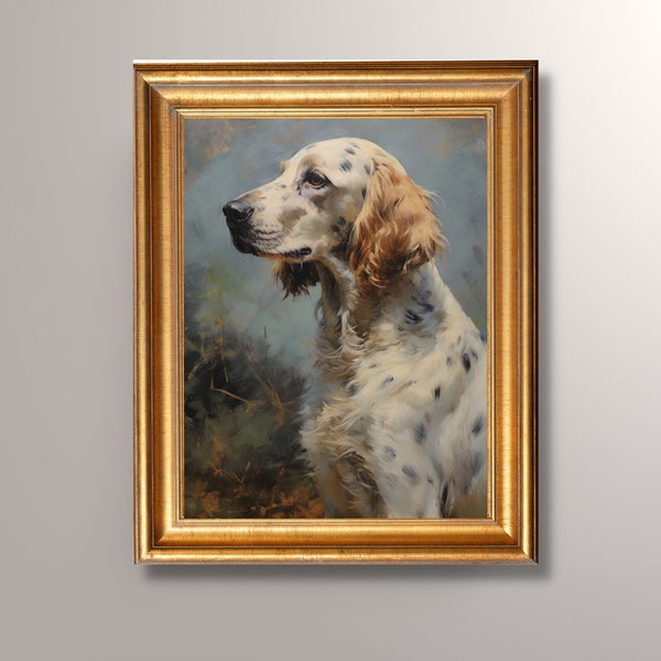 English Setter Painting - Etsy