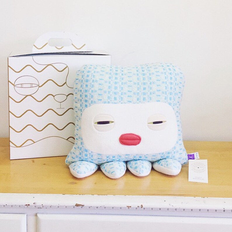 Octopus Cushion Pillow Throw Pillows For Couch Plush Etsy