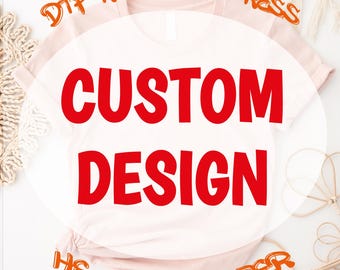 Custom DTF Transfer: Ready To Press, Personalized Heat Transfer