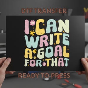 SPED Teacher DTF Transfer: Retro Special Education Humor Tee Ready to Press afbeelding 1