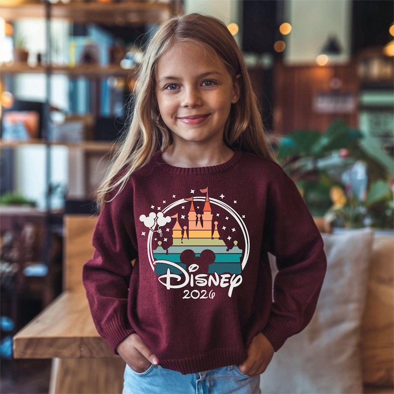 Disney Family Trip 2026 DTF, Matching Disney Shirts Ready to Press, Disney Squad Castle Shirt, Disney Iron On Print, World Disney Transfer image 5