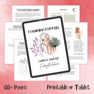 Divine Feminine Energy Workbook: Spiritual Toolkit (Digital Download)
