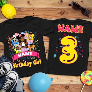 Personalized Dolls Birthday Girl&#39;s Shirt, Dolls Birthday Shirts, Graci Dolls Shirts, Dolls Personalized Tee, Dolls Party Shirts, Custom Name
