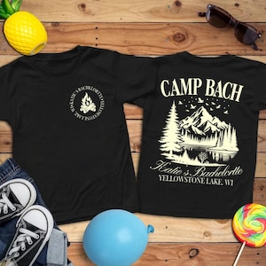 Vintage Camp Bachelorette Shirt, Custom Camping Bachelorette Shirts, Outdoor Mountain Bride Tee, Retro Lake Themed Bridal Party, Hiking Bach