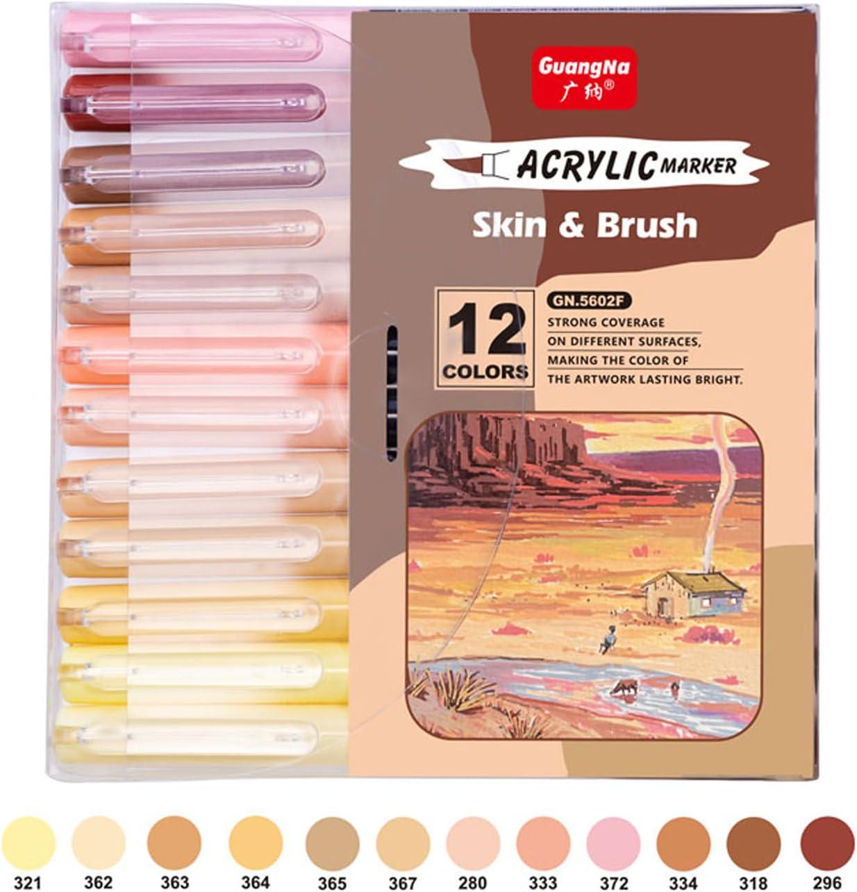 Digital PDF Guangna Skin - 12-piece Brush Markers Swatch